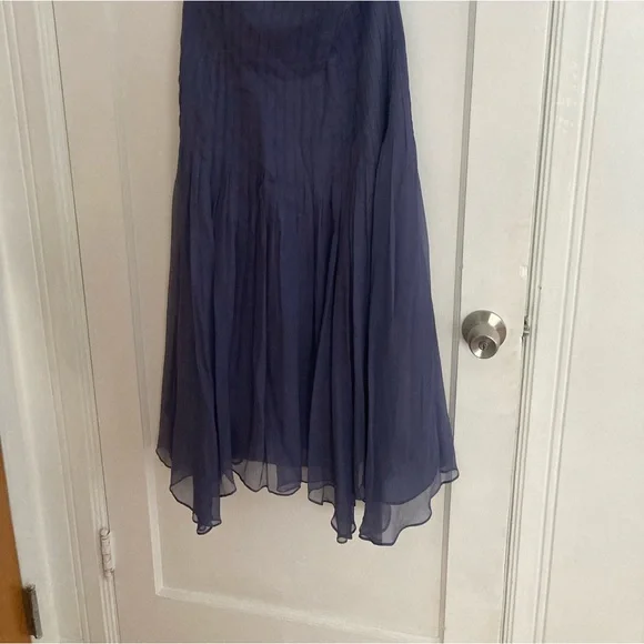 Monsoon London  New bautiful voile  silk dress, vintage but never worn, new Year - Picture 5 of 8